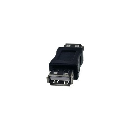 Cable Wholesale USB Coupler / Gender Changer, Type A Female to Type A Female, Black 30U1-02400BK